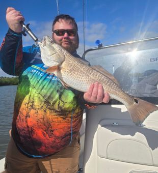 Angler up and proud of his Catch! New Smyrna Beach, FL
