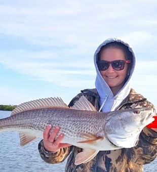 Big Red Reeled! New Smyrna Beach, FL.