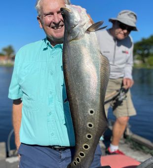 Caught a Clown Knife Fish from Lake Ida