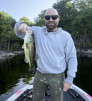 Nice Table Rock Lake spotted bass caught today!