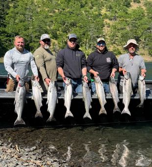 Trophy Salmon caught in Columbia River