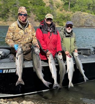 Columbia River Salmon fishing trip
