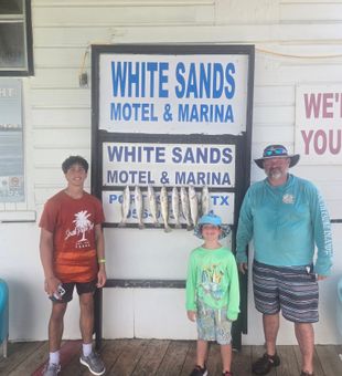 Family's Trout haul - South Padre Island, TX.