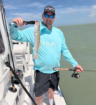 South Padre Island speckled trout success!