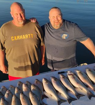 Catch of the day at Lake Buchanan Fishing Trip!