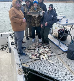 Buchanan's bounty: Fishing on Lake Buchanan.