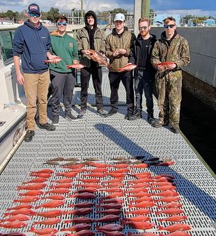 Epic red snapper and grouper haul
