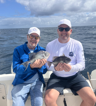 Double Grey Triggerfish success in West Palm Beach waters!
