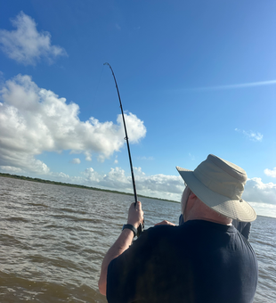 Perfect fishing conditions on Matagorda Bay today!