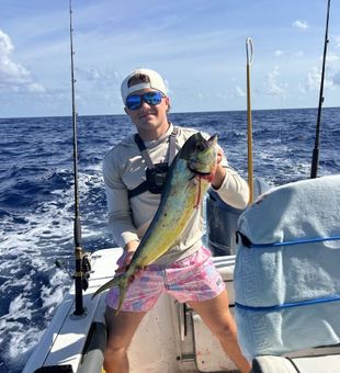 Calm seas, perfect days, fishing in Marathon, FL.