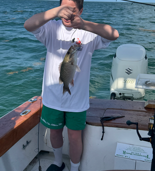 Gone fishing on the lake.