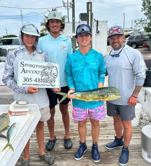 Proud mahi-mahi charter crew