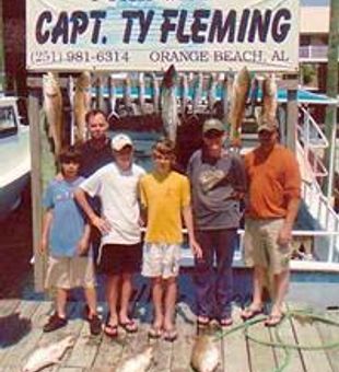 Got so excited! gulf shores fishing charters 2023