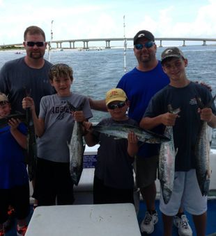 Fishing King Mackerel in Perdido Key 2023