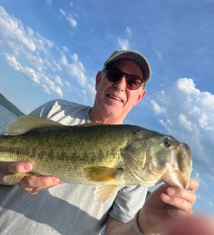 Experienced local fishing Bass in Tennessee
