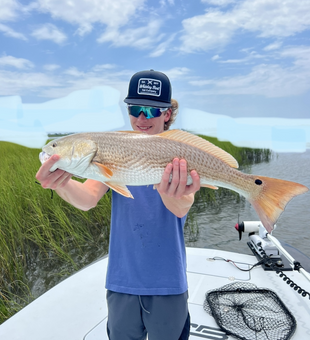 Clean Red Reeled In! - Ocean Isle Beach, NC.