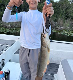 Nice Weston FL bowfin ready for the photo!
