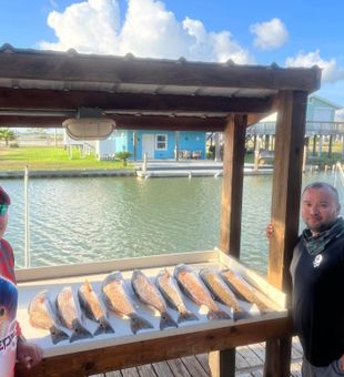 Great Day of Fishing in Rockport, TX