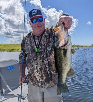 Best Florida bass fishing guided trip!