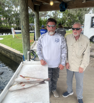 Great day on the water with light tackle fishing in Crystal River!