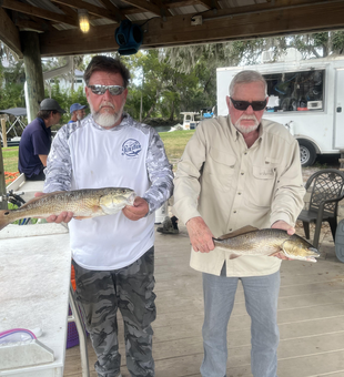 Nice redfish using light tackle today!
