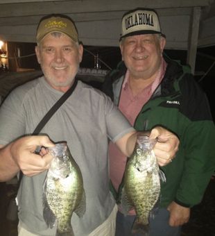 Great night of crappie fishing!
