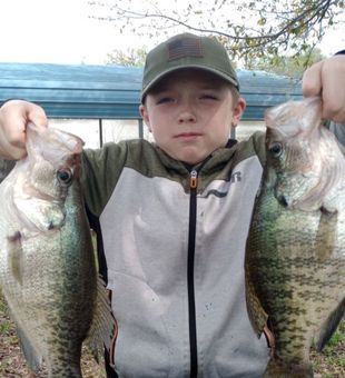 Double crappie catch!