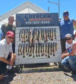 Big smiles and big catches on Lake Erie, Ohio