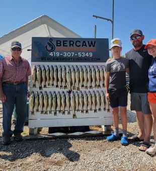 Outstanding walleye haul from Port Clinton waters!