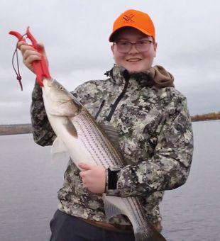 Beautiful striped bass from Lantz NS waters!