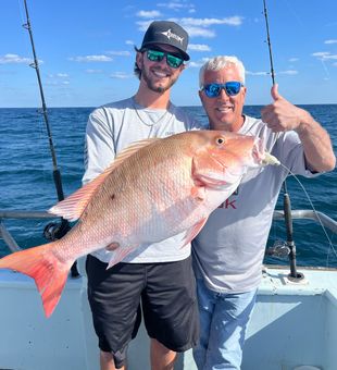 Solid mutton snapper on a Fort Lauderdale fishing charter