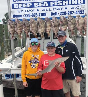 Awesome Biloxi Fishing Trip! A day to remember!