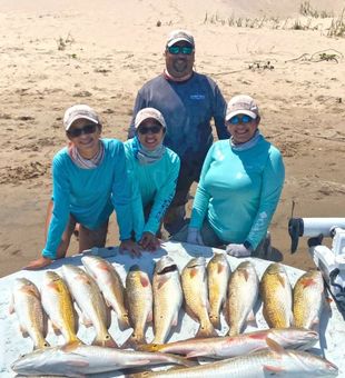 South Padre fishing with family
