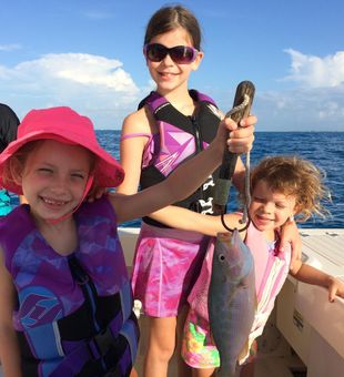 We welcome kids on board! Marathon fishing charter