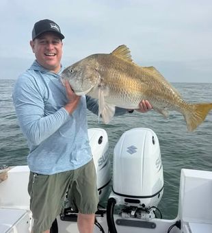 Coastal waters full of action during an incredible Galveston Island, TX fishing trip.