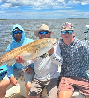 Redfish action in Georgia waters!