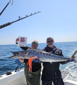 Large Wahoo Reeled In! - Fernandina Beach, FL.