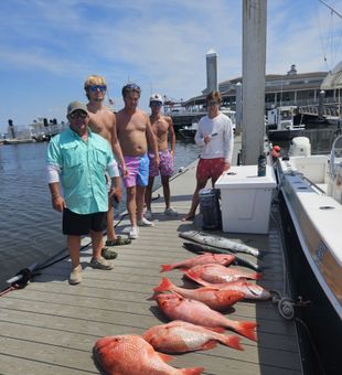 Red Snapper Dominance! - Fernandina Beach, FL.