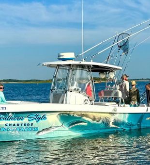Epic tarpon action off Fernandina Beach!