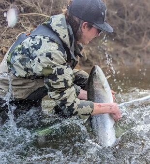 On the water with an experienced guide