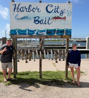 Spend a day on the beautiful waters of Rockport, Texas, chasing redfish, speckled trout, and black drum while enjoying quality time with family on a guided inshore fishing trip.