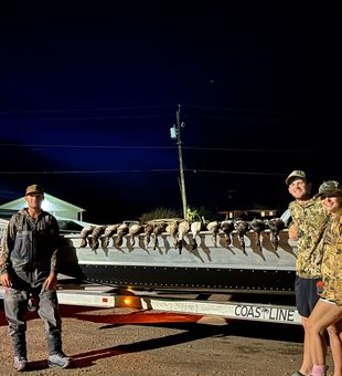Hooked on Texas coast night fishing!