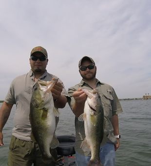 A couple of Lake LBJ bass to be proud of