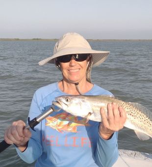 Sea Trout from South Padre fishing fun! 