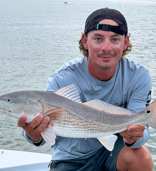 Great catch! A beautiful Redfish from the waters.