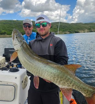 Trophy muskellunge caught in Valentine NE waters!