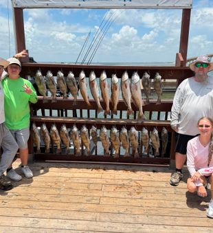 Rockport redfish and black drum making memories!