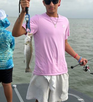 Bold Speckled Trout Catch