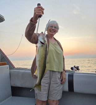 Trophy Walleye on Lake Erie