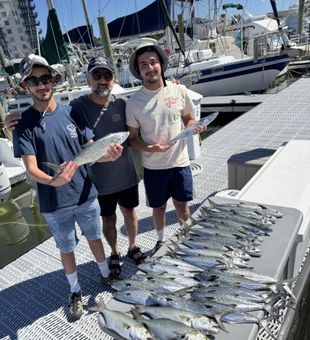 Sunrise casts and salty air — Atlantic Beach, NC fishing at its best.